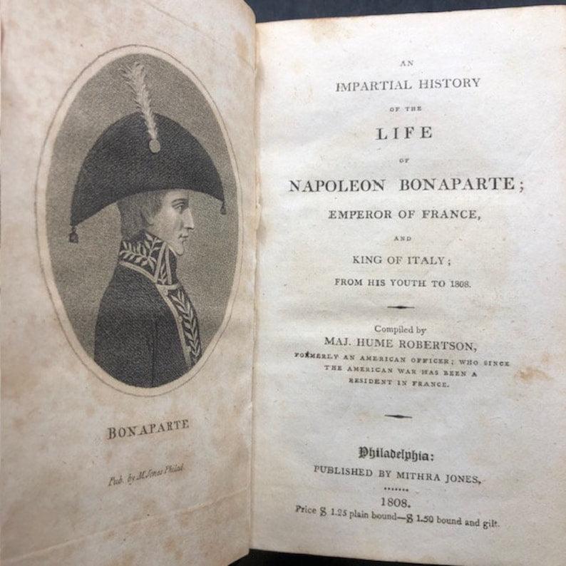 Impartial History of the Life of Napoleon Bonaparte - Admission365